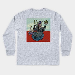 SpaceGal Hookah Time Kids Long Sleeve T-Shirt